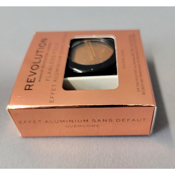 Makeup Revolution London Flawless Foils Eye Shadow Overcome + Primer 0.07oz New - Picture 5 of 8
